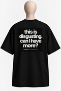 IT’S COMPLICATED.CAN I HAVE MORE? — OVERSIZED UNISEX T-SHIRT BLACK